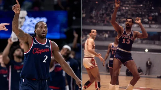 沙巴体育下载-伦纳德单场45+5+5且命中率75%+0犯规，历史第二人比肩张伯伦